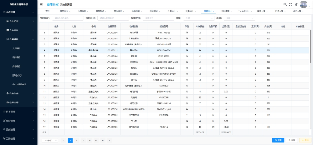 企业库存管理系统